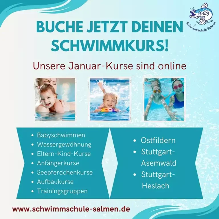 Lerne richtig schwimmen!