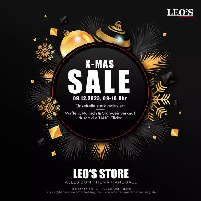 X-MAS SALE im LEO’S STORE – Deine Einladung zum Festlichen Shopping! 🎅🏼🎁