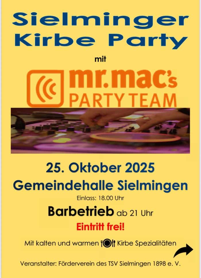 Plakat: TSV Sielmingen