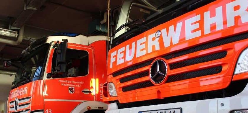 Hauptübung der Freiwilligen Feuerwehr
