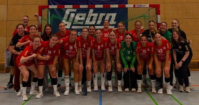Handballerinnen des TSV Neuhausen/Filder im Spiel gegen den TSV Weilheim