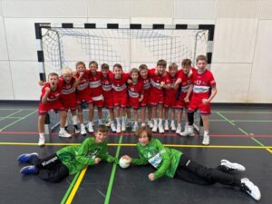 Mannschaftsfoto der U12 der JANO Filder beim Turnier