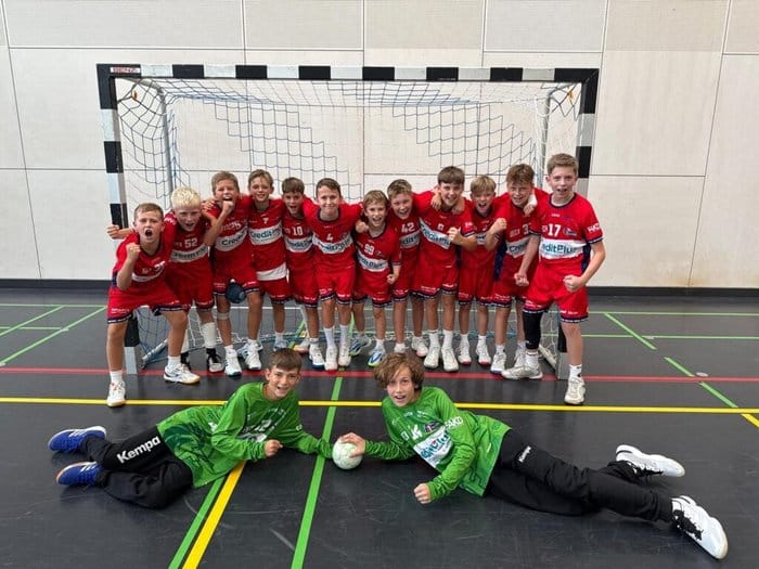 Mannschaftsfoto der U12 der JANO Filder beim Turnier
