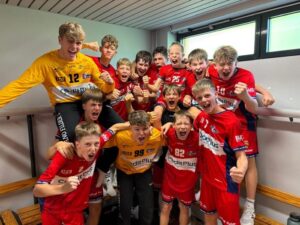 C-Jugend-Handballer von JANO Filder in der Körschtalhalle Scharnhausen