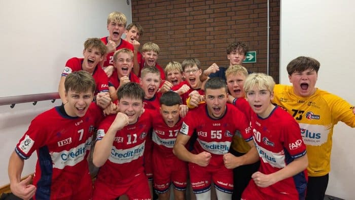 Handballer der JANO Filder U16