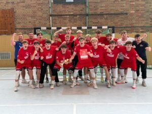 U17-Handballer von JANO Filder beim Sparkasse Cup in Berlin