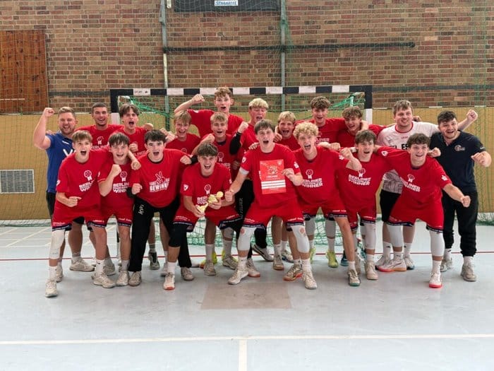 U17-Handballer von JANO Filder beim Sparkasse Cup in Berlin