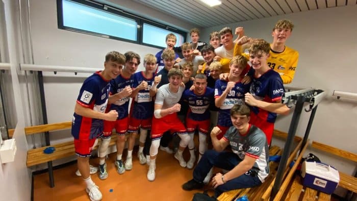 Handballspiel der JANO Filder U17 in der Körschtalhalle Ostfildern-Nellingen