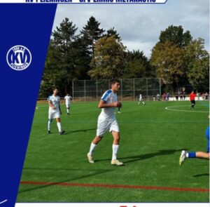 Spieler des KV Plieningen im Spiel gegen GFV Ermis Metanastis