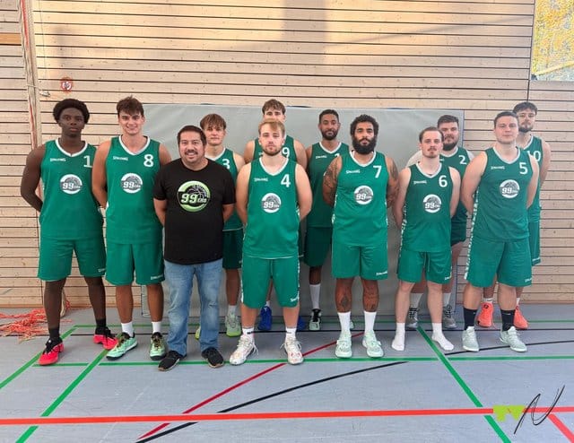 Ergebnisgrafik der Basketballer des TV Nellingen