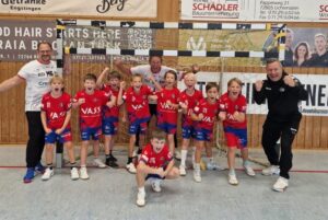 E-Jugend-Handballer von JANO Filder
