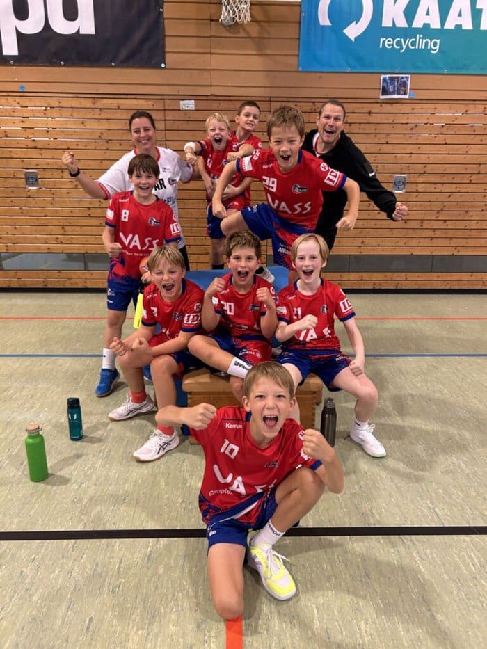 E-Jugend-Handballmannschaft JANO Filder 4
