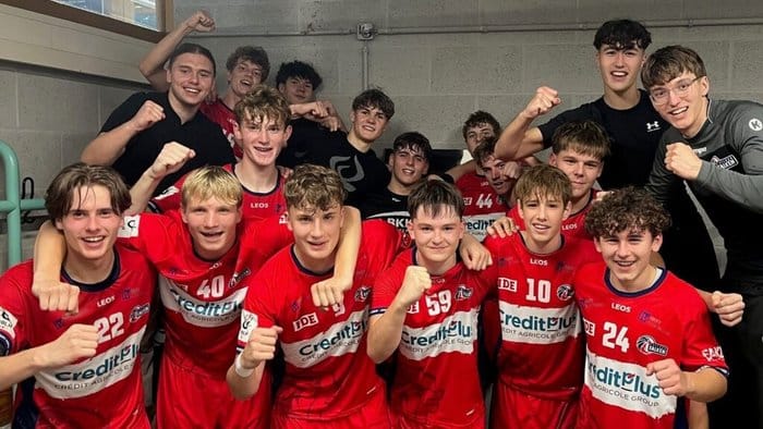 U18-Handballer der JANO Filder