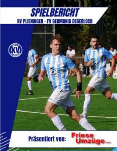 KV Plieningen im Spiel gegen FV Germania Degerloch