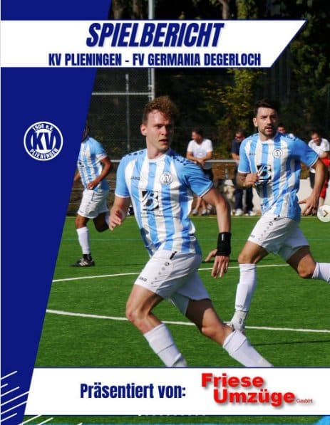 KV Plieningen im Spiel gegen FV Germania Degerloch