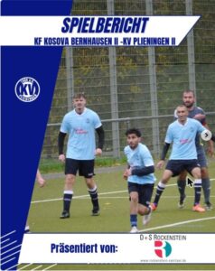 KV Plieningen II im Spiel bei Kosova Bernhausen II