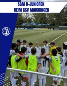 SGM D-Junioren beim GSV Maichingen