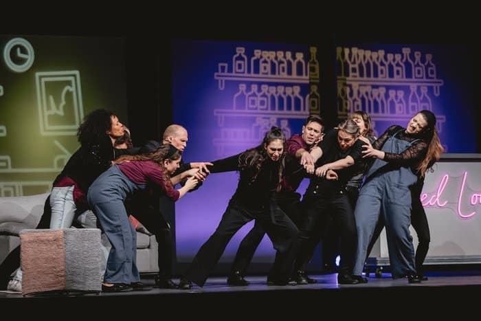 Szene aus dem Musical Life on Stage