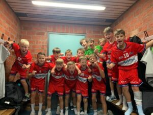 U12-Handballer von JANO Filder