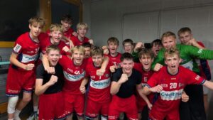 U16-Handballer von JANO Filder
