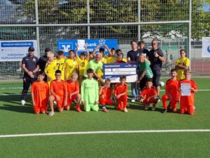 Jugendfußballmannschaften beim VR Cup Talentiade 2026 in Nellingen